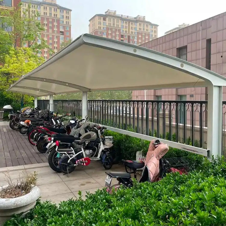 南平膜结构电动车棚