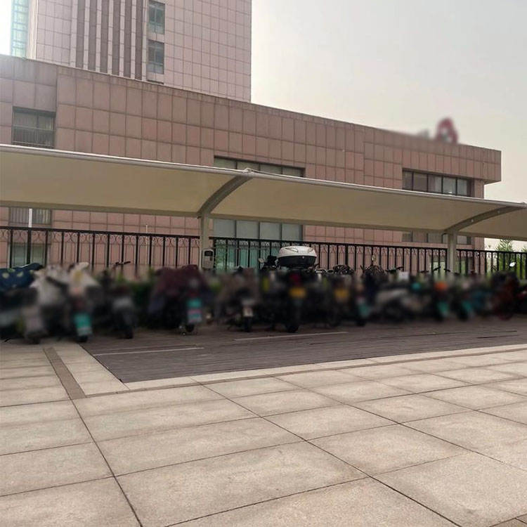 南平膜结构电动车棚